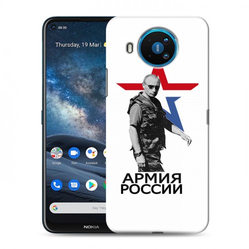 Дизайнерский силиконовый чехол для Nokia 8.3 Путин