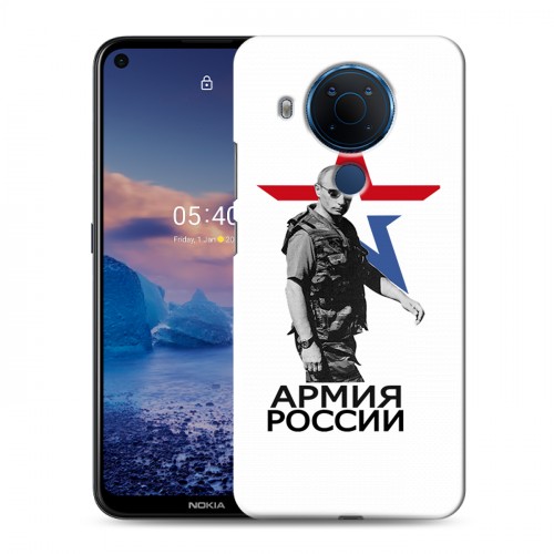 Дизайнерский силиконовый чехол для Nokia 5.4 Путин