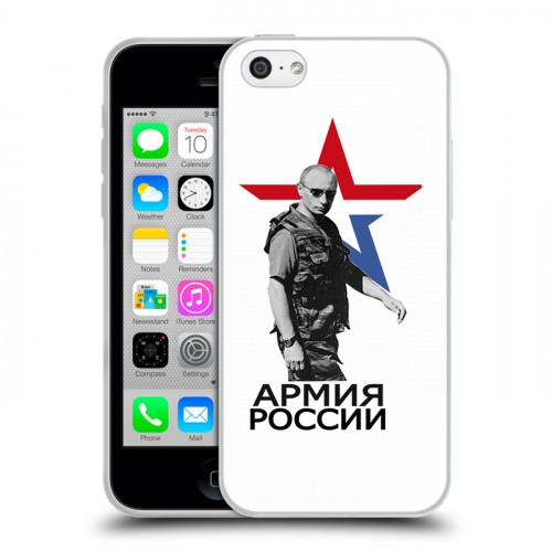 Дизайнерский пластиковый чехол для Iphone 5c Путин