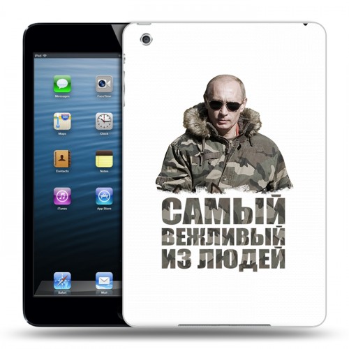 Дизайнерский силиконовый чехол для Ipad Mini Путин