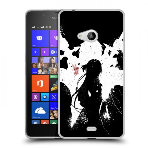 Дизайнерский пластиковый чехол для Microsoft Lumia 540 Аниме