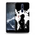 Дизайнерский пластиковый чехол для Nokia 5.1 Аниме