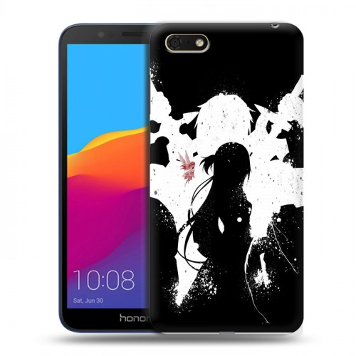 Дизайнерский пластиковый чехол для Huawei Honor 7A Аниме