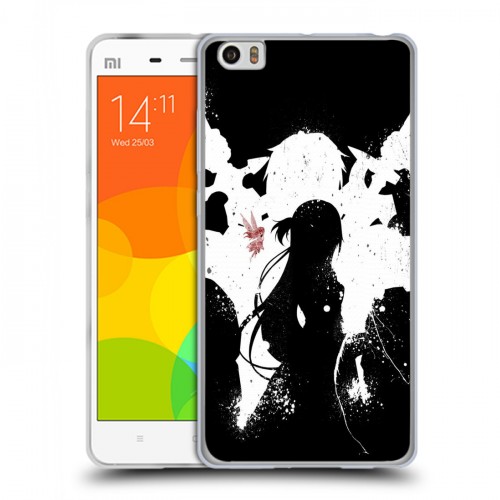 Дизайнерский силиконовый чехол для Xiaomi Mi Note Аниме