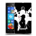 Дизайнерский пластиковый чехол для Microsoft Lumia 435 Аниме