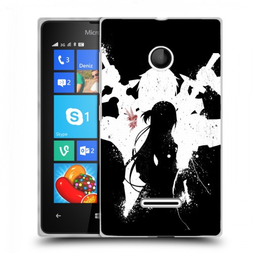 Дизайнерский пластиковый чехол для Microsoft Lumia 435 Аниме