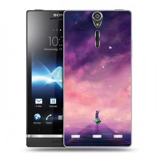 Дизайнерский пластиковый чехол для Sony Xperia S Аниме