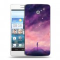 Дизайнерский пластиковый чехол для Huawei Ascend D2 Аниме