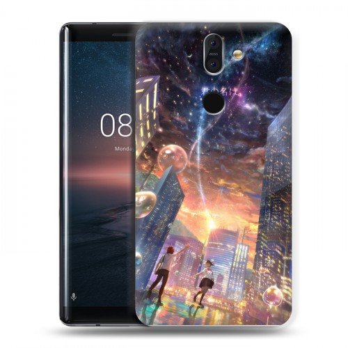 Дизайнерский пластиковый чехол для Nokia 8 Sirocco Аниме