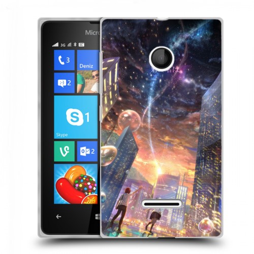 Дизайнерский пластиковый чехол для Microsoft Lumia 435 Аниме