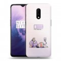 Дизайнерский пластиковый чехол для OnePlus 7 Аниме