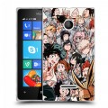 Дизайнерский пластиковый чехол для Microsoft Lumia 435 Аниме