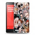 Дизайнерский пластиковый чехол для Xiaomi RedMi Note Аниме