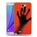 Дизайнерский пластиковый чехол для Samsung Galaxy Note 2 Хэллоуин