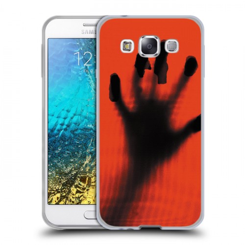 Дизайнерский пластиковый чехол для Samsung Galaxy E5 Хэллоуин