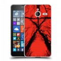 Дизайнерский пластиковый чехол для Microsoft Lumia 640 XL Хэллоуин