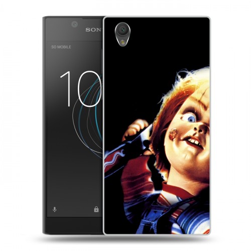 Дизайнерский пластиковый чехол для Sony Xperia L1 Хэллоуин