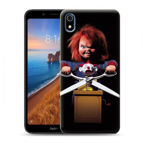 Дизайнерский силиконовый чехол для Xiaomi RedMi 7A Хэллоуин