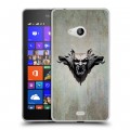 Дизайнерский пластиковый чехол для Microsoft Lumia 540 Хэллоуин