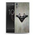 Дизайнерский пластиковый чехол для Sony Xperia XZs Хэллоуин