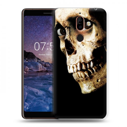 Дизайнерский пластиковый чехол для Nokia 7 Plus Хэллоуин