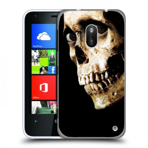 Дизайнерский пластиковый чехол для Nokia Lumia 620 Хэллоуин