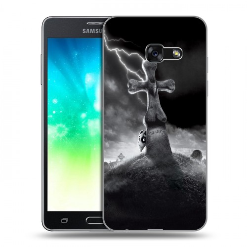 Дизайнерский силиконовый с усиленными углами чехол для Samsung Galaxy A3 (2017) Хэллоуин