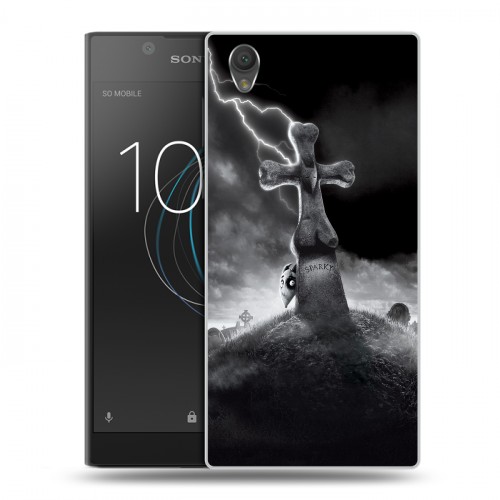 Дизайнерский пластиковый чехол для Sony Xperia L1 Хэллоуин