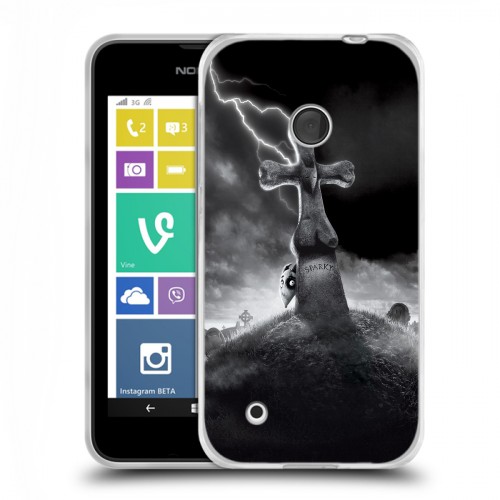 Дизайнерский пластиковый чехол для Nokia Lumia 530 Хэллоуин