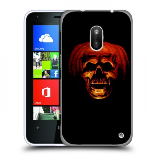 Дизайнерский пластиковый чехол для Nokia Lumia 620 Хэллоуин