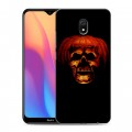 Дизайнерский силиконовый с усиленными углами чехол для Xiaomi RedMi 8A Хэллоуин