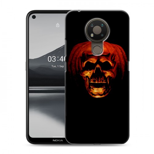 Дизайнерский силиконовый чехол для Nokia 3.4 Хэллоуин