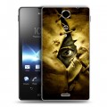 Дизайнерский пластиковый чехол для Sony Xperia TX Хэллоуин