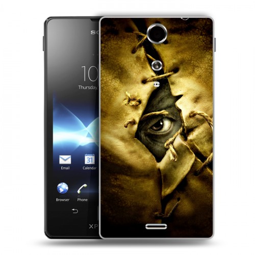 Дизайнерский пластиковый чехол для Sony Xperia TX Хэллоуин