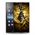 Дизайнерский пластиковый чехол для Sony Xperia acro S Хэллоуин