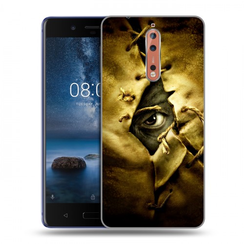 Дизайнерский пластиковый чехол для Nokia 8 Хэллоуин