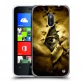 Дизайнерский пластиковый чехол для Nokia Lumia 620 Хэллоуин