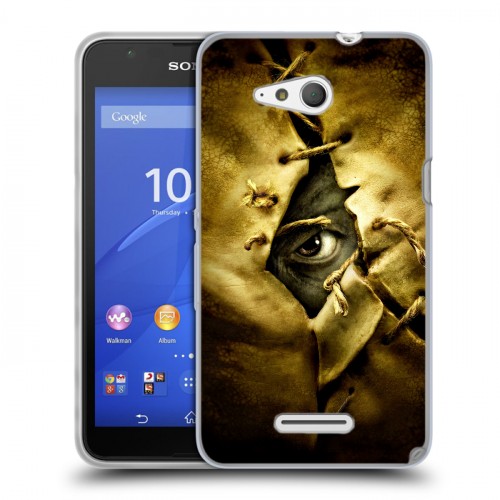 Дизайнерский пластиковый чехол для Sony Xperia E4g Хэллоуин