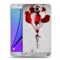 Дизайнерский пластиковый чехол для Samsung Galaxy Note 2 Хэллоуин