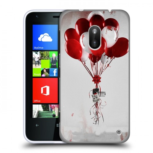 Дизайнерский пластиковый чехол для Nokia Lumia 620 Хэллоуин