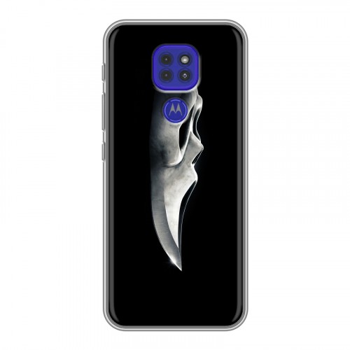 Дизайнерский силиконовый чехол для Motorola Moto G9 Play Хэллоуин