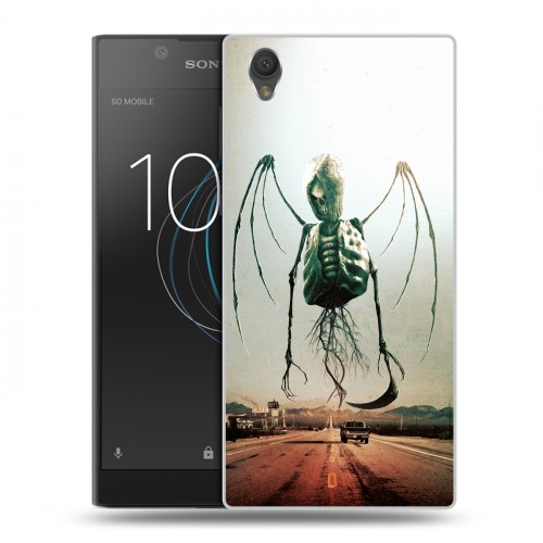 Дизайнерский пластиковый чехол для Sony Xperia L1 Хэллоуин