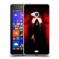 Дизайнерский пластиковый чехол для Microsoft Lumia 540 Хэллоуин