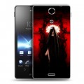 Дизайнерский пластиковый чехол для Sony Xperia TX Хэллоуин