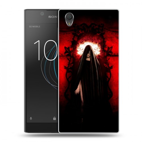 Дизайнерский пластиковый чехол для Sony Xperia L1 Хэллоуин