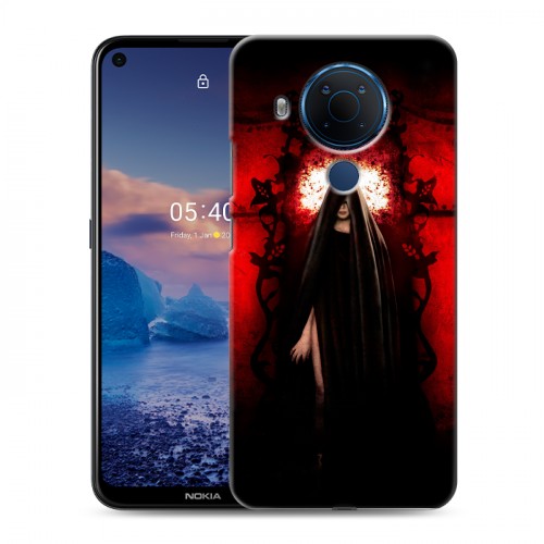 Дизайнерский силиконовый чехол для Nokia 5.4 Хэллоуин