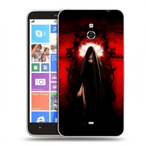 Дизайнерский пластиковый чехол для Nokia Lumia 1320 Хэллоуин