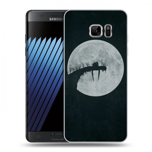 Дизайнерский пластиковый чехол для Samsung Galaxy Note 7 Хэллоуин