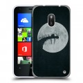 Дизайнерский пластиковый чехол для Nokia Lumia 620 Хэллоуин