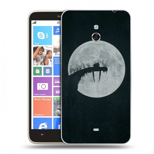 Дизайнерский пластиковый чехол для Nokia Lumia 1320 Хэллоуин